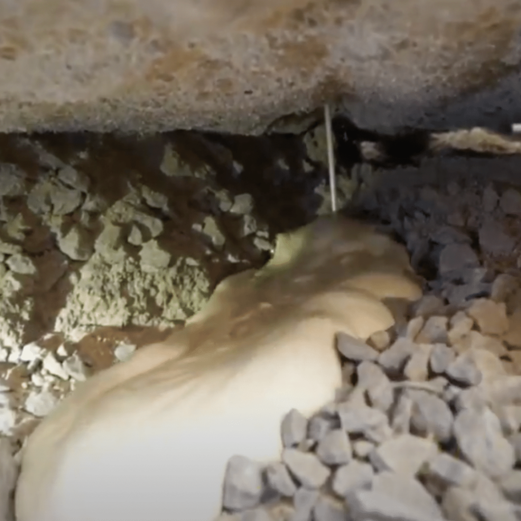 Aside from concrete lifting, PolyPier is conformable and fills all gaps and voids as it expands.