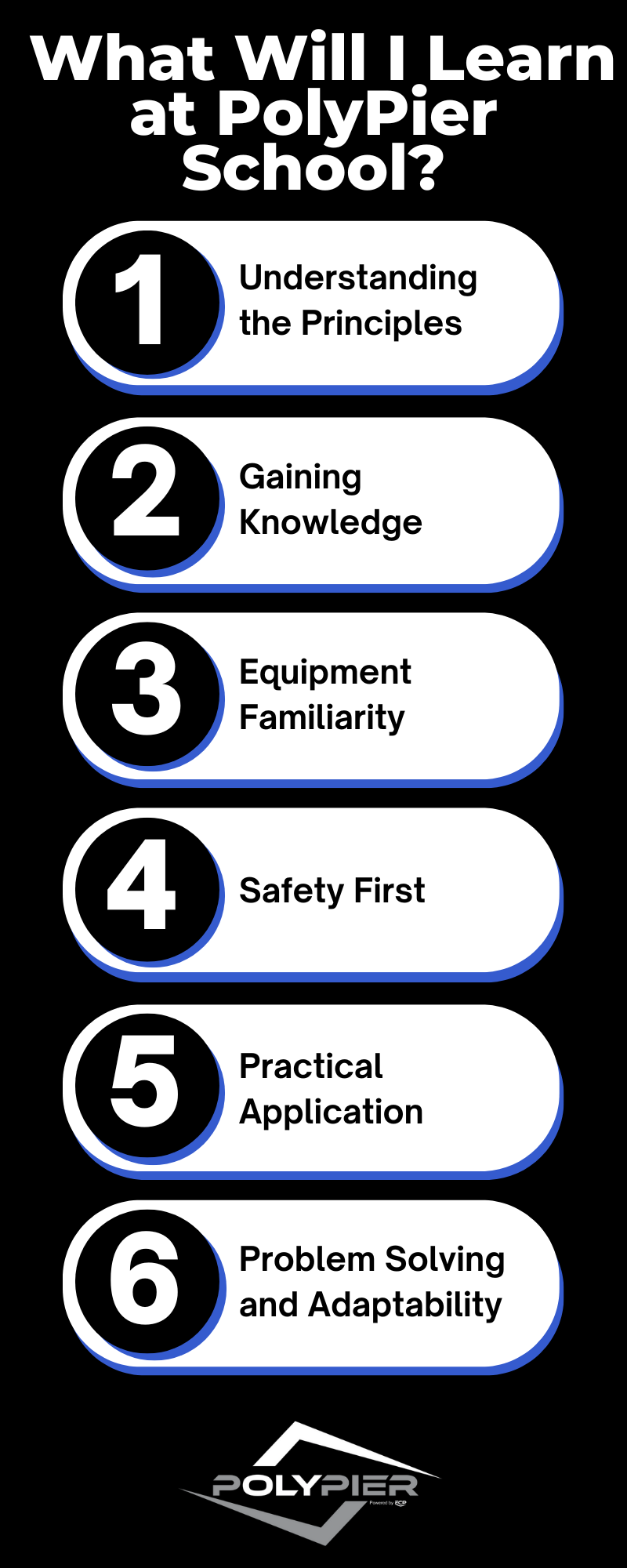 PolyPier School: What Will I Learn?