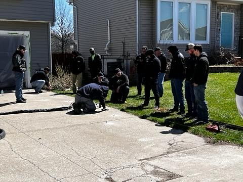 PolyPier school participants take part in on-site training